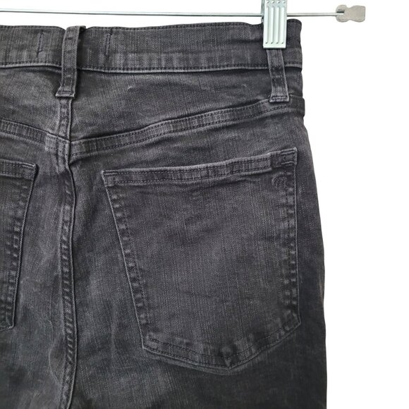 Madewell Skinny Flare Jeans in Black Frost Wash Womens Size 28 - Picture 8 of 8